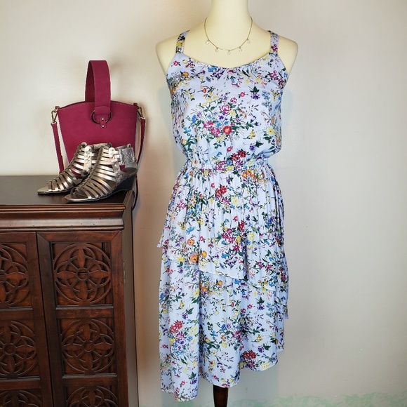 a new day Dresses & Skirts - A New Day Sleeveless Dress Asymmetrical Skirt, XS
